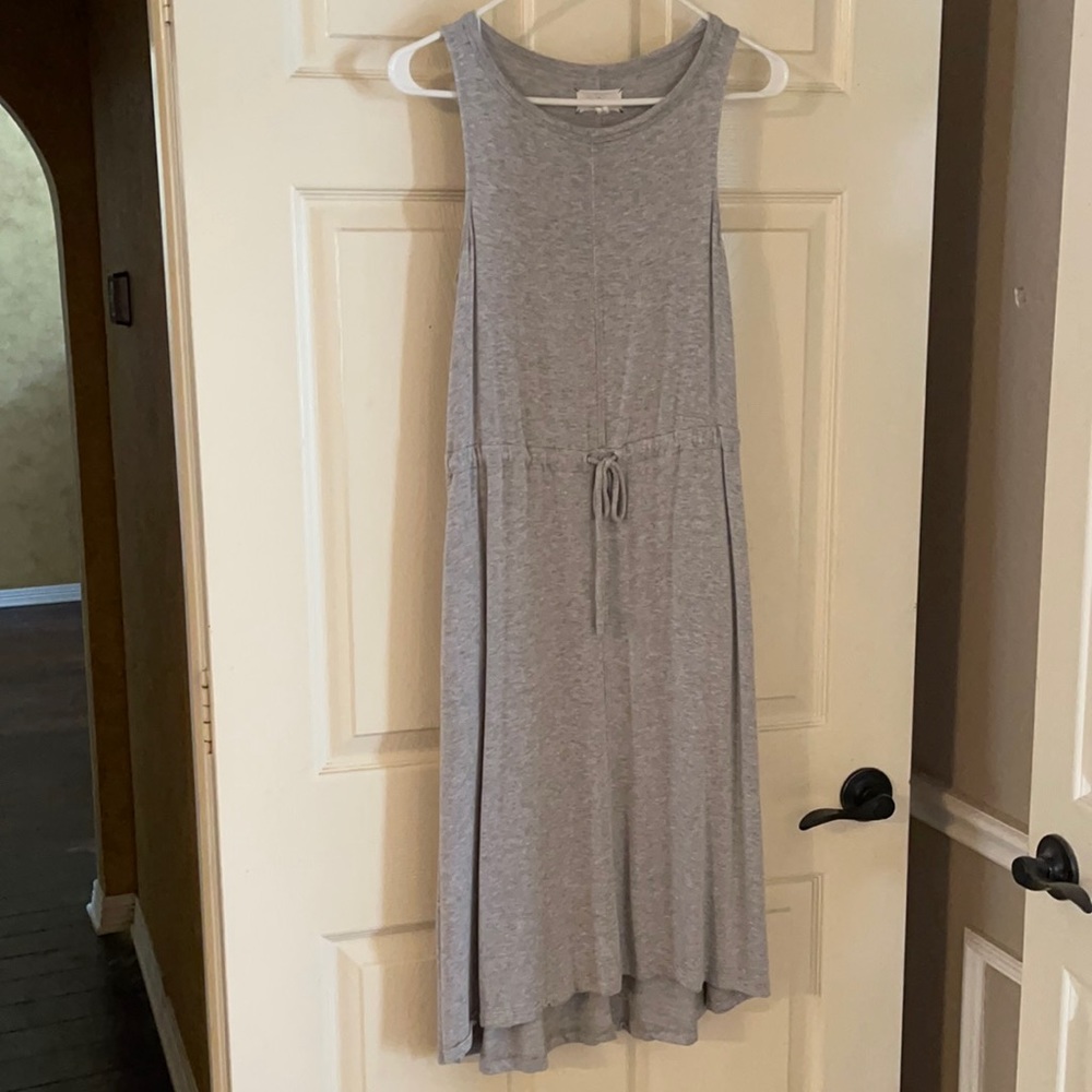 Lou & grey casual grey tank dress